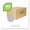 Eco-Products Vanguard 10 in. Diameter Renewable and Compostable Sugarcane Plates - White (500/Carton)